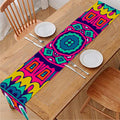 Colorful Mandala Bohemian Pattern Print Table Runner