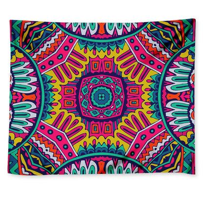 Colorful Mandala Bohemian Pattern Print Tapestry