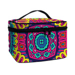 Colorful Mandala Bohemian Pattern Print Travel Makeup Bag