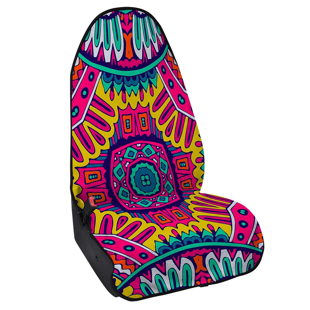 Colorful Mandala Bohemian Pattern Print Waterproof Car Seat Cover