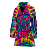 Colorful Mandala Bohemian Pattern Print Women's Bathrobe