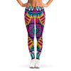 Colorful Mandala Bohemian Pattern Print Women's Leggings