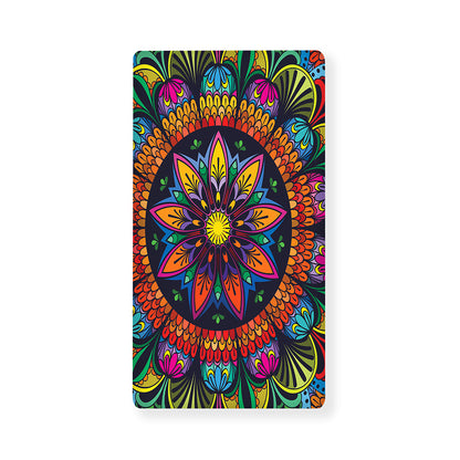Colorful Mandala Print Baby Crib Sheet