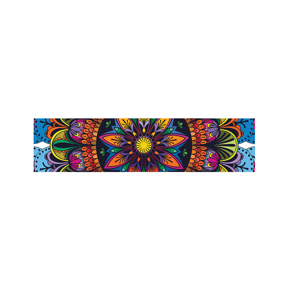 Colorful Mandala Print Bed Runner