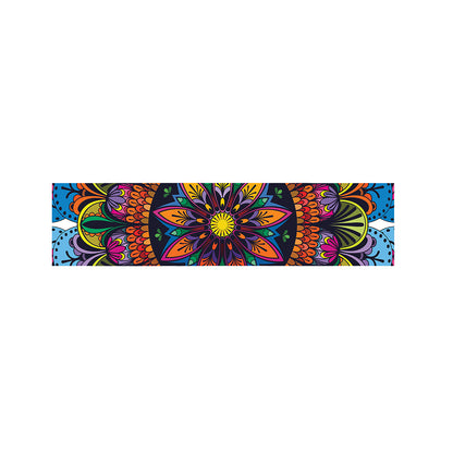 Colorful Mandala Print Bed Runner