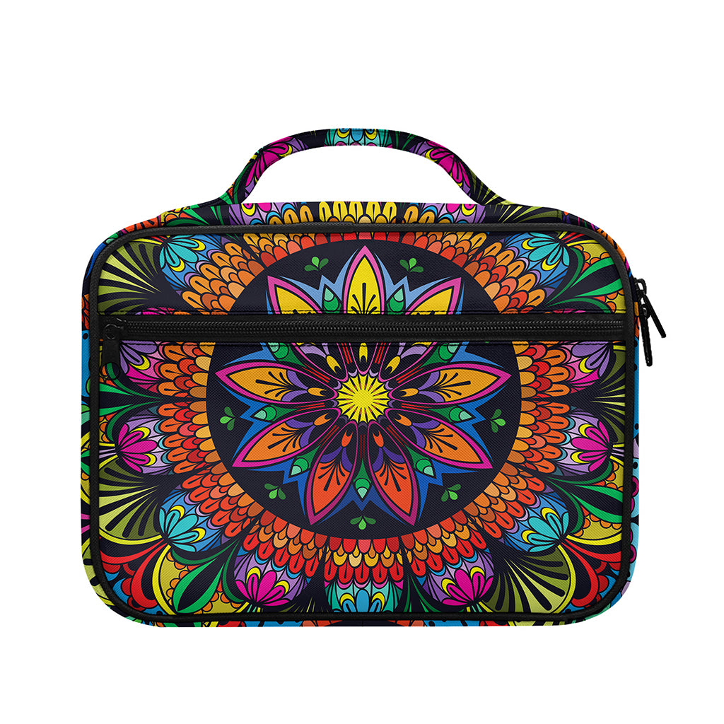 Colorful Mandala Print Briefcase Bible Bag