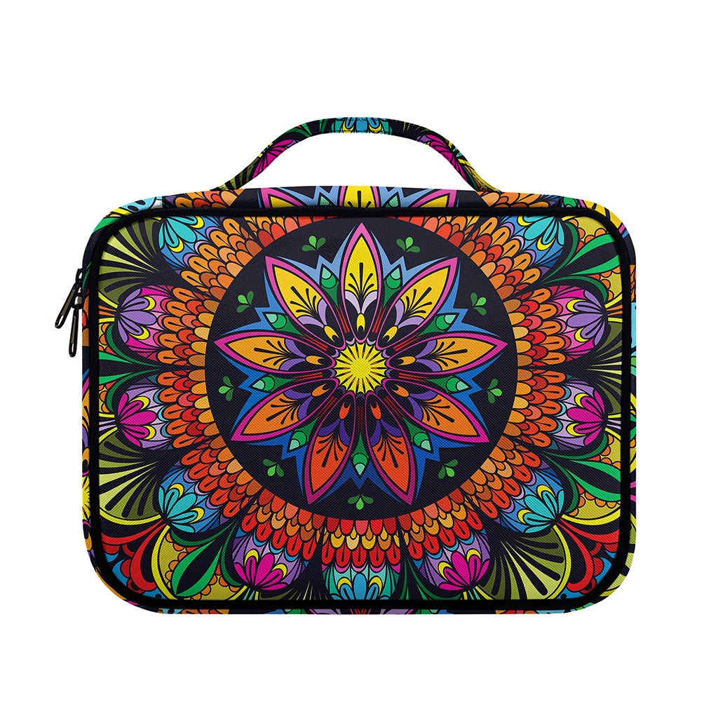 Colorful Mandala Print Briefcase Bible Bag