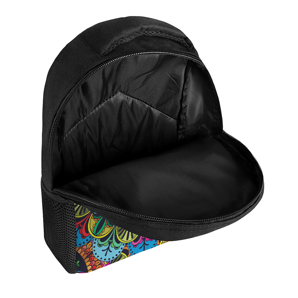 Colorful Mandala Print Casual Backpack