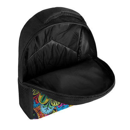 Colorful Mandala Print Casual Backpack