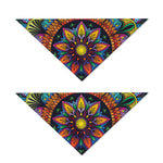 Colorful Mandala Print Dog Bandana