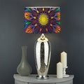 Colorful Mandala Print Drum Lamp Shade