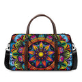 Colorful Mandala Print Duffel Bag
