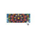 Colorful Mandala Print Extended Mouse Pad