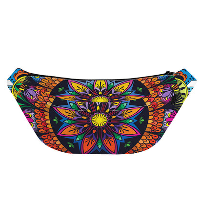 Colorful Mandala Print Fanny Pack