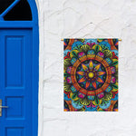 Colorful Mandala Print Garden Flag