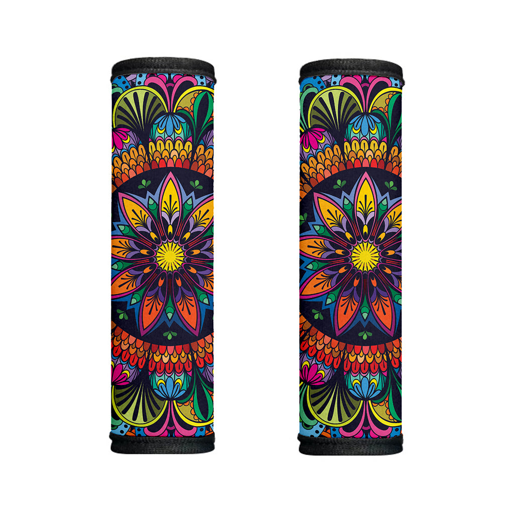 Colorful Mandala Print Handle Covers