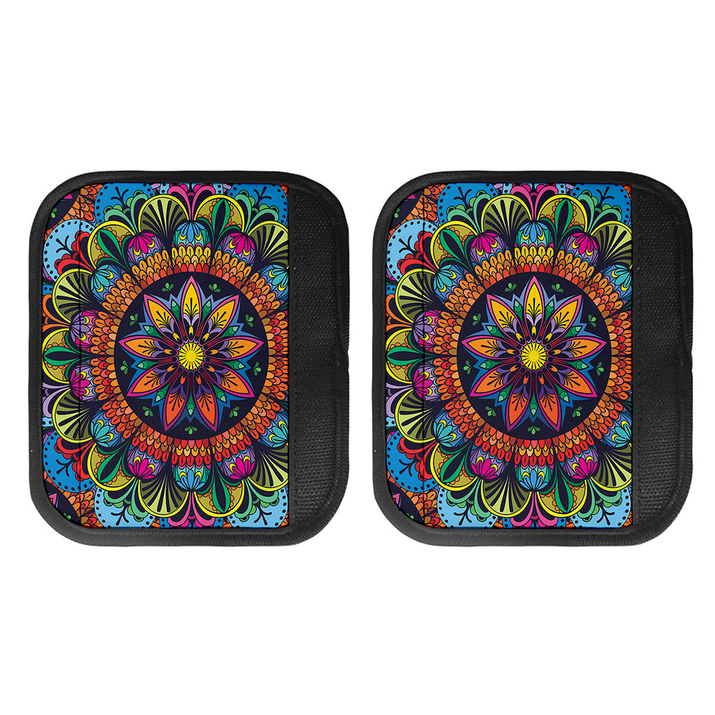 Colorful Mandala Print Handle Covers