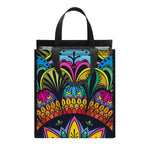 Colorful Mandala Print Insulated Lunch Tote