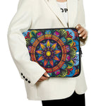Colorful Mandala Print Laptop Sleeve