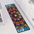 Colorful Mandala Print Long Kitchen Mat