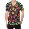 Colorful Mandala Print Men's Shirt