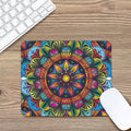 Colorful Mandala Print Mouse Pad