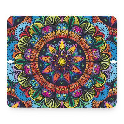 Colorful Mandala Print Mouse Pad