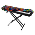 Colorful Mandala Print Piano Keyboard Cover