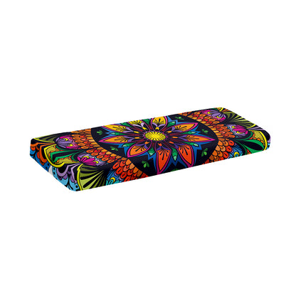 Colorful Mandala Print Piano Keyboard Cover