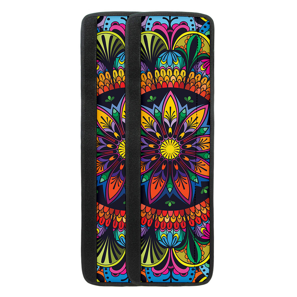 Colorful Mandala Print Refrigerator Handle Covers