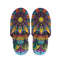 Colorful Mandala Print Slippers