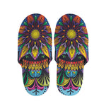Colorful Mandala Print Slippers