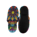 Colorful Mandala Print Slippers