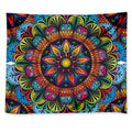 Colorful Mandala Print Tapestry