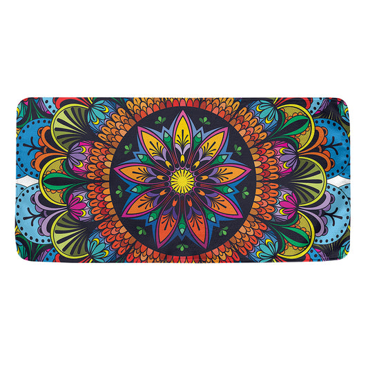Colorful Mandala Print Towel