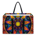 Colorful Mandala Print Utility Tote Bag