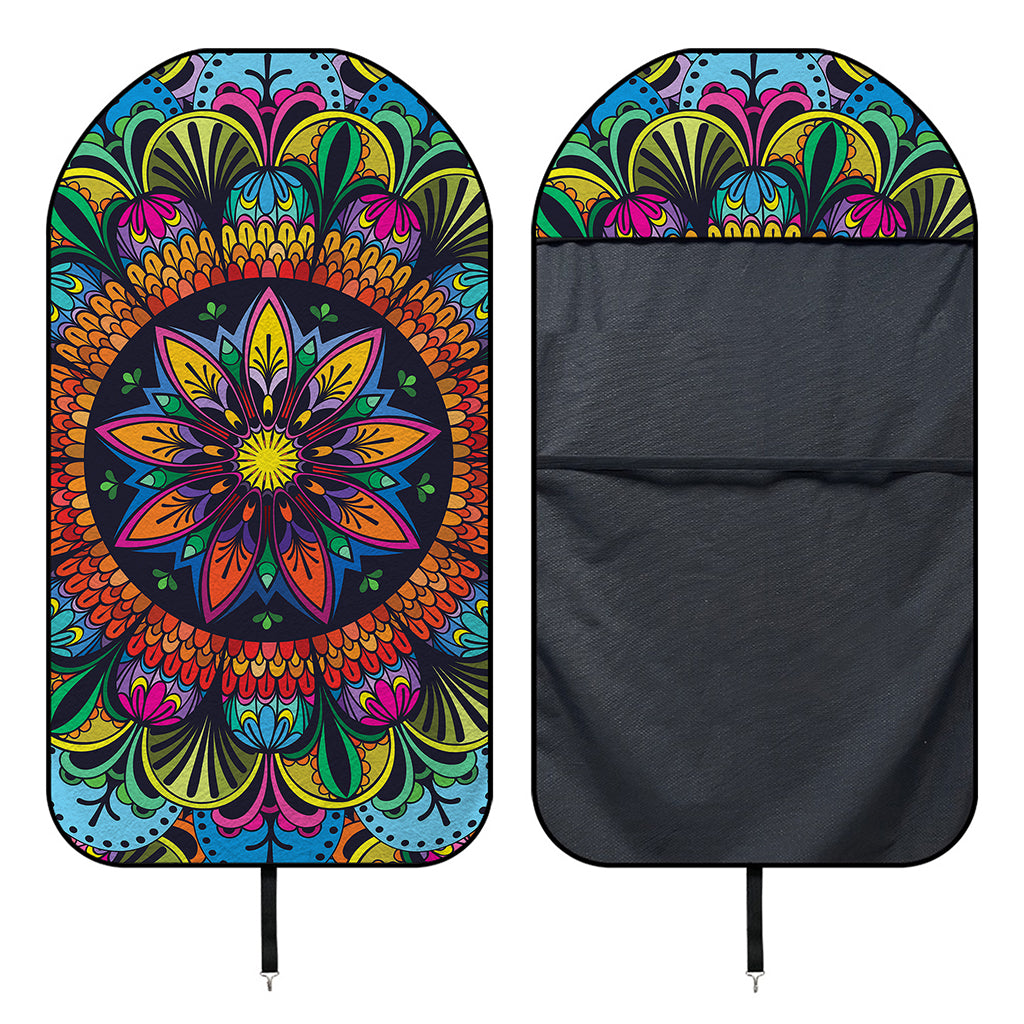 Colorful Mandala Print Waterproof Car Seat Cover