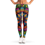 Colorful Mandala Print Women's Leggings