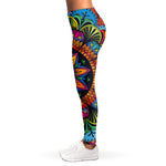Colorful Mandala Print Women's Leggings