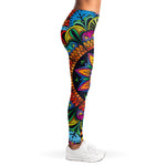 Colorful Mandala Print Women's Leggings