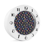 Colorful Maya Pattern Print Alarm Clock