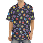 Colorful Maya Pattern Print Aloha Shirt