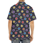Colorful Maya Pattern Print Aloha Shirt