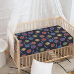 Colorful Maya Pattern Print Baby Crib Sheet