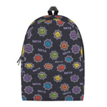 Colorful Maya Pattern Print Backpack