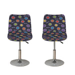 Colorful Maya Pattern Print Bar Stool Covers