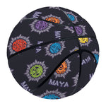 Colorful Maya Pattern Print Basketball