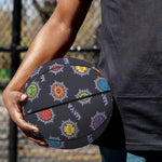 Colorful Maya Pattern Print Basketball