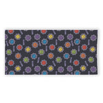 Colorful Maya Pattern Print Beach Towel