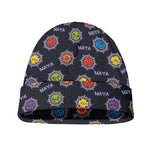 Colorful Maya Pattern Print Beanie